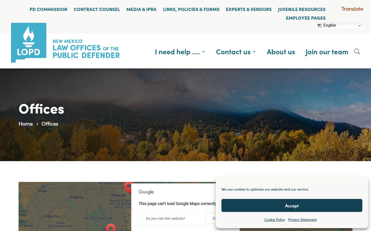 Hidalgo County court dockets New Mexico public defender offices