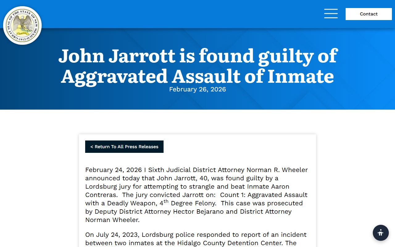 Hidalgo County criminal court records verdict release