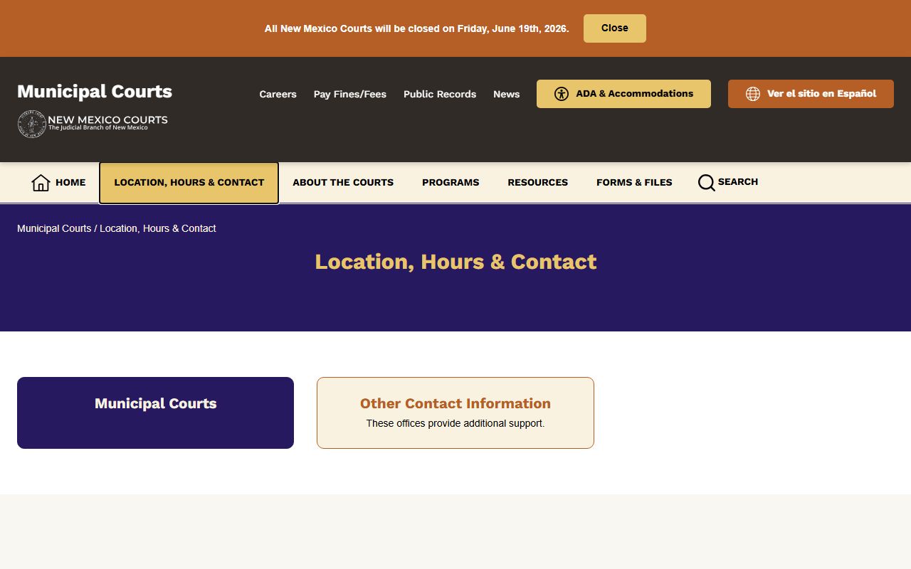 Hidalgo County probate records New Mexico court contact routing