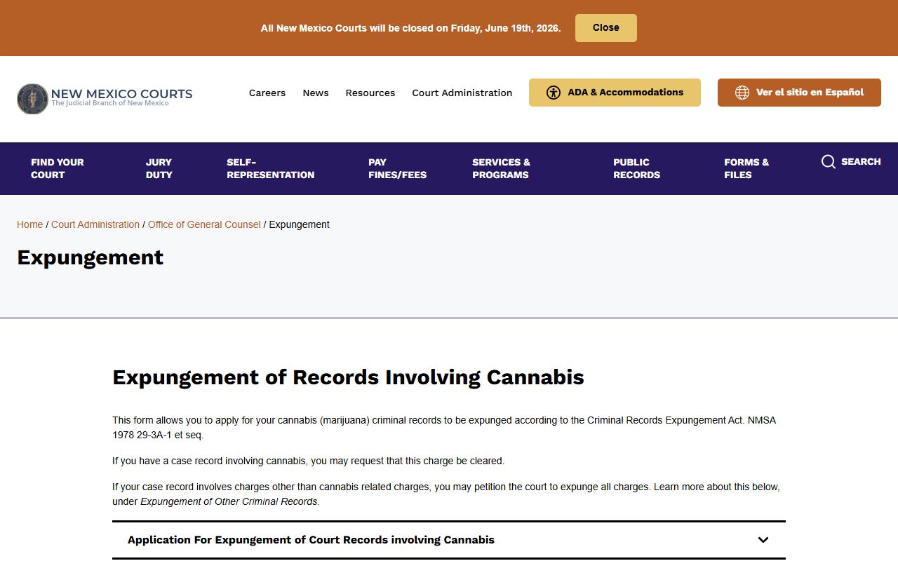 Hidalgo County probate records New Mexico Courts record access limits
